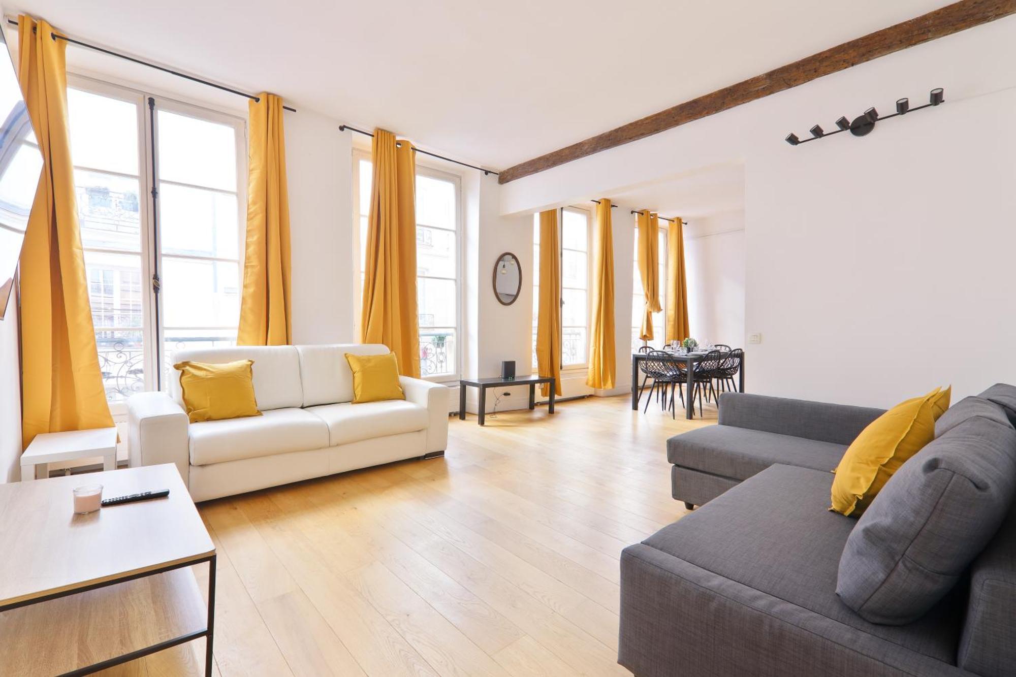 Appartement Mezzanine Quartier Chatelet Les Halles 4 Free Netflix Paris Bagian luar foto