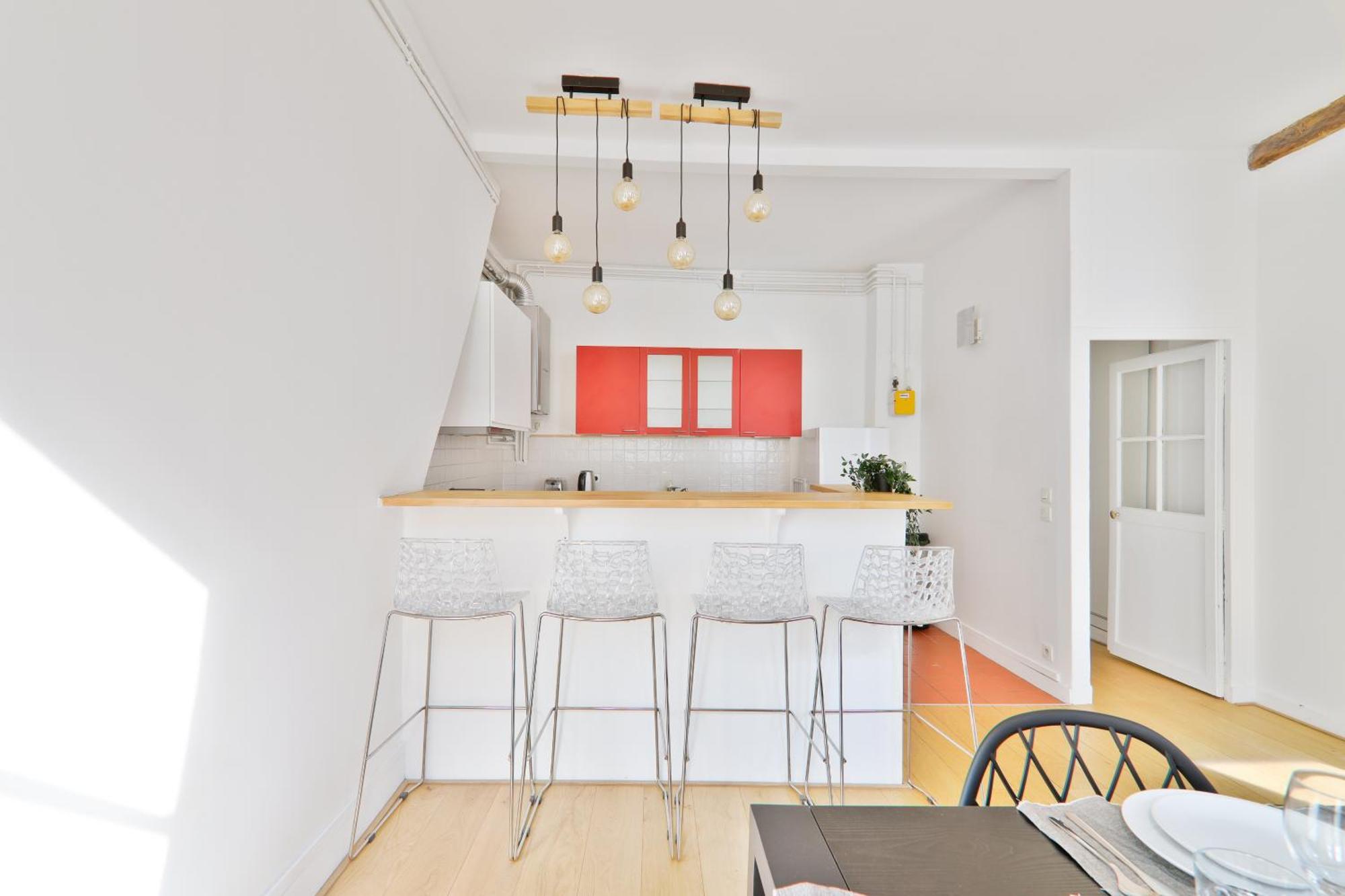 Appartement Mezzanine Quartier Chatelet Les Halles 4 Free Netflix Paris Bagian luar foto