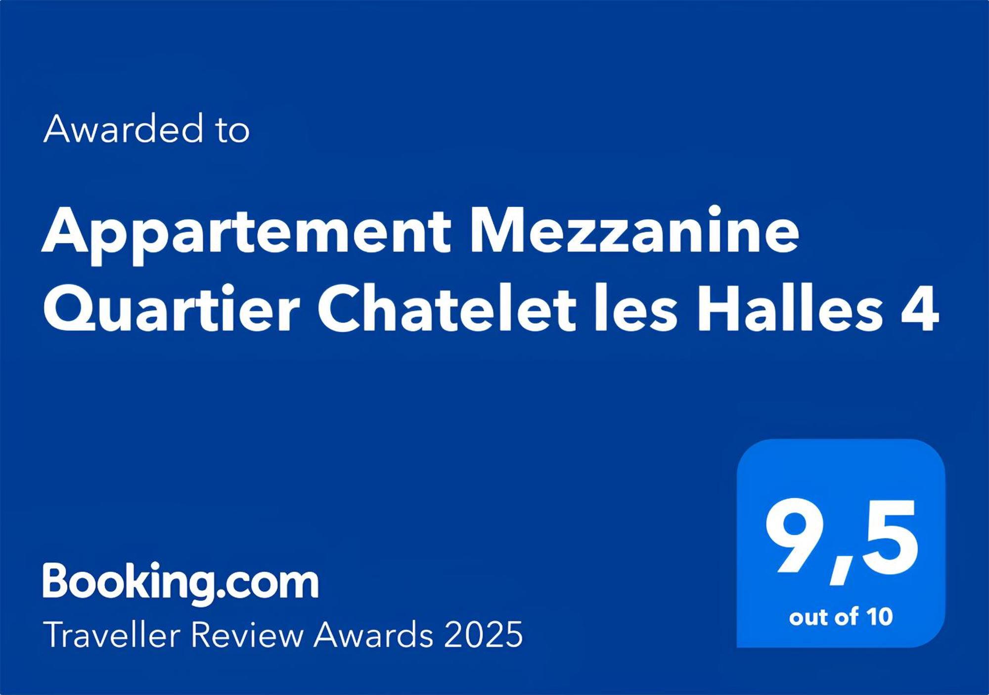 Appartement Mezzanine Quartier Chatelet Les Halles 4 Free Netflix Paris Bagian luar foto