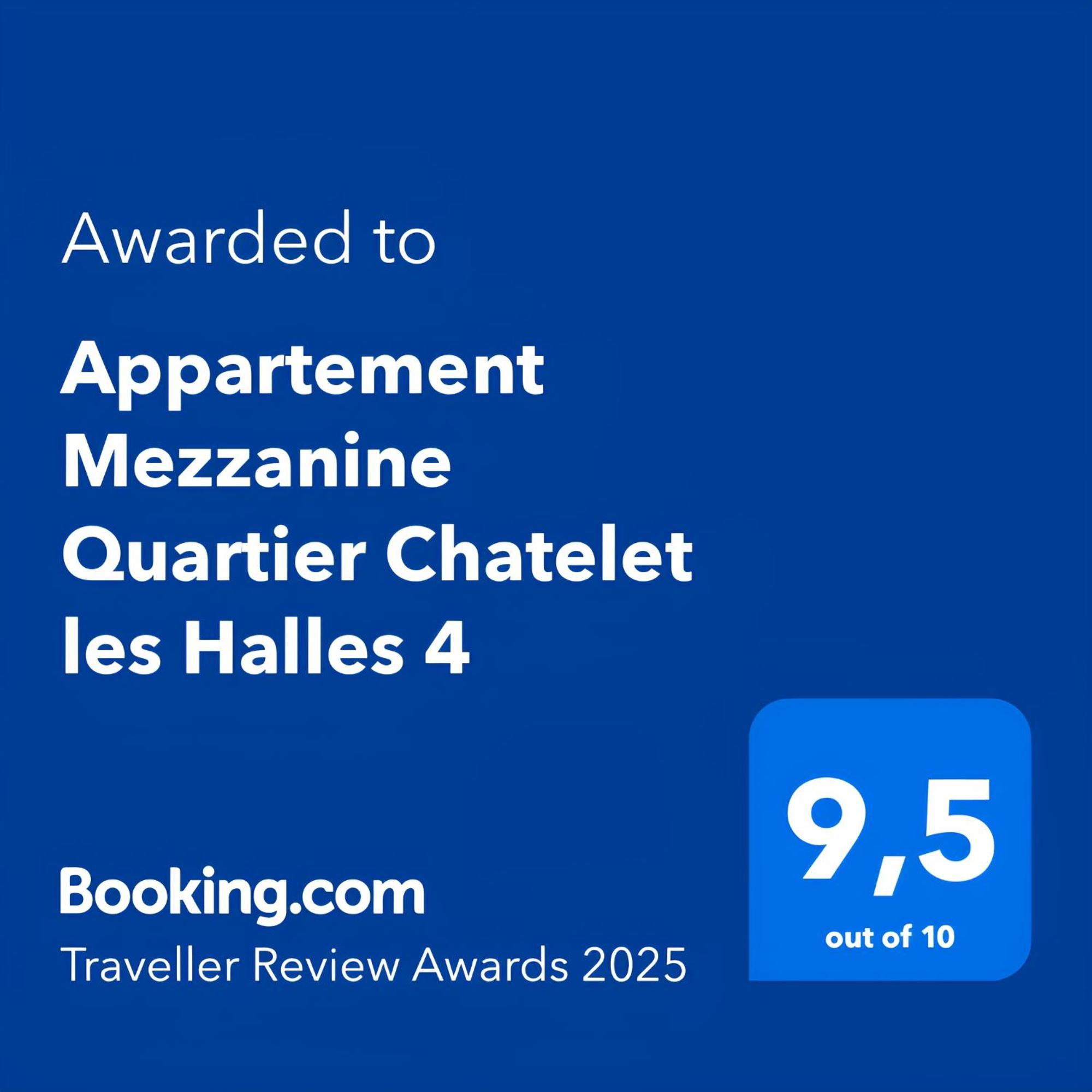 Appartement Mezzanine Quartier Chatelet Les Halles 4 Free Netflix Paris Bagian luar foto